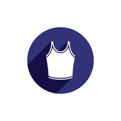 Singlet vector icon isolated.