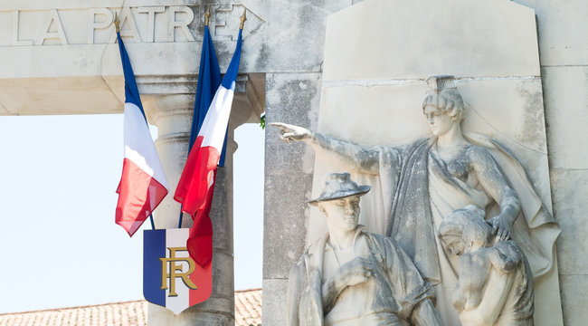 Statues pour comm&eacute;morer la premi&egrave;re guerre mondiale