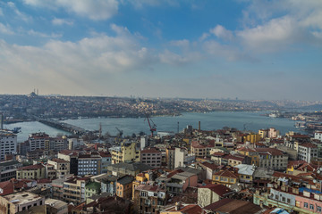 View of Istanbul Turkey