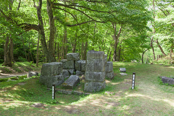 橋野高炉跡　二番高炉（岩手県釜石市）