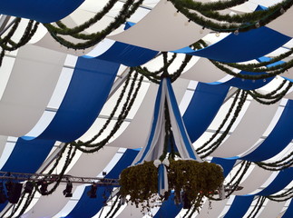 Oktoberfest beer tent © achristopher73