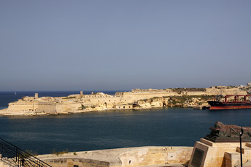 Obraz premium Fort Rikazoli sur la presqu'île de Kalkara