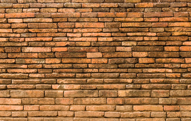 old red brick wall surface