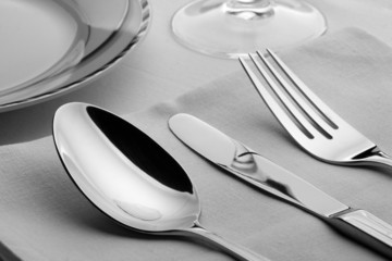 Served table