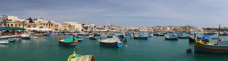 Port de Marsaxlokk et ses Luzzus