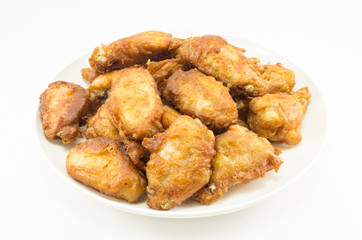 Fry chicken wing