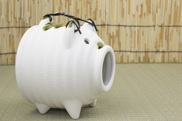 畳の上の蚊取り線香