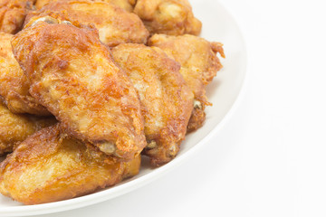 Fry chicken wing