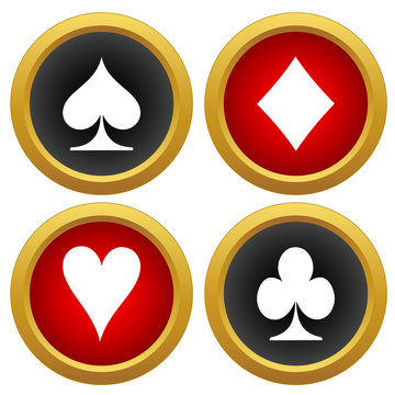 Playing card's icons