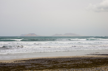 The coast of Atlantic ocean