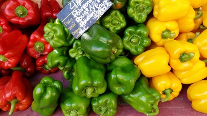 Poivrons du marché
