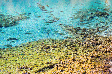 Lake in Jiuzhaigou, China
