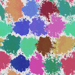 Art color dots generated seamless texture