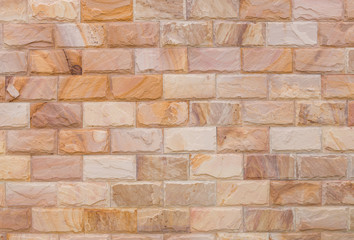 background and texture of real stone wall