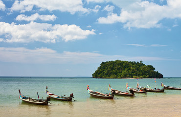 Thai Long Boats
