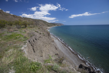 Sea coast of Crimea