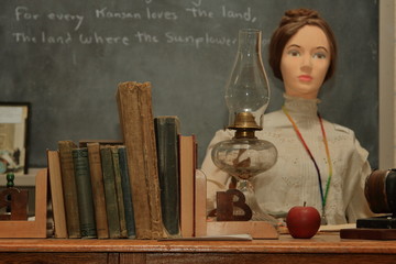 One Room Schoolhouse Display