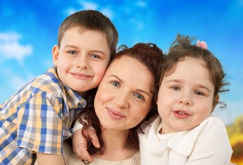 Family, Mother, Child.