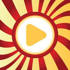 Play abstract icon