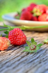 Fresh strawberries