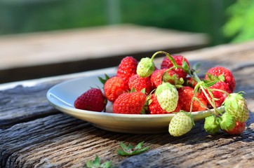 Fresh strawberries