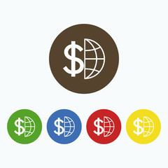 Simple icon money.