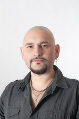 Fototapeta premium man with brown eyes