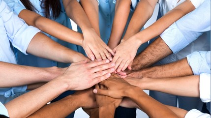 Human Hand, Teamwork, People.