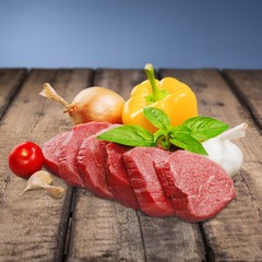 Meat, butcher, beef.