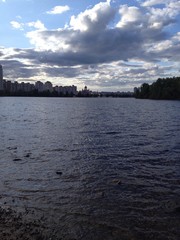 Naklejka premium river banks
