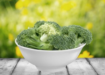 Broccoli, Steamed, Vegetable.