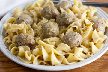 Meatball Stroganoff