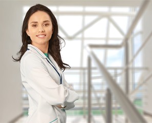 Lab Coat, Women, Doctor.