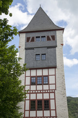 Stadttor in Bacharach am Rhein, Deutschland
