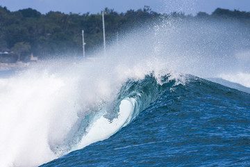 Ocean Blue Wave