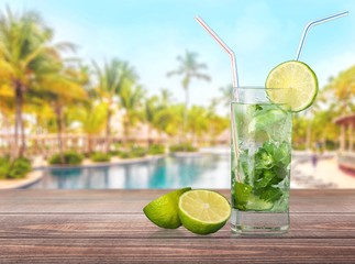 Mojito, Cocktail, Lime.