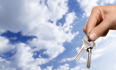 Key, Human Hand, Giving.