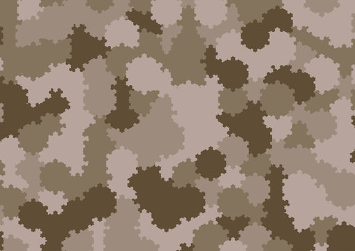 Abstract Vector Military Camouflage Background