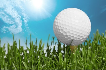 Golf, Golf Ball, Tee.