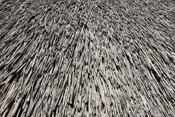 Traditional Thatched Straw Roof