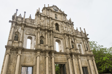 Fototapeta na wymiar Historic Center of Macau