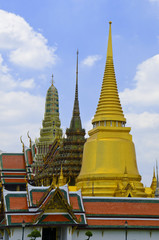 Fototapeta premium Emerald Buddha Temple, Bangkok, Thailand
