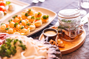 catering food