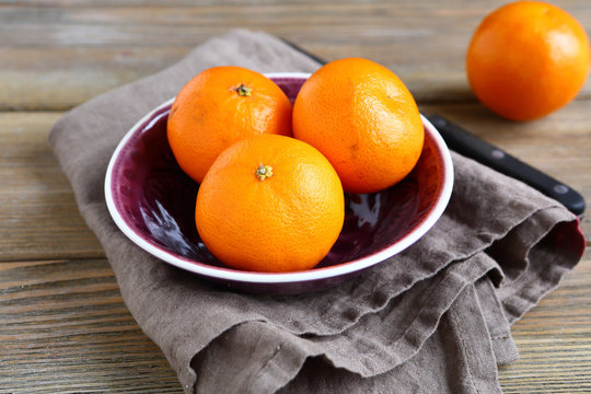 Tasty Tangerines in a bowl