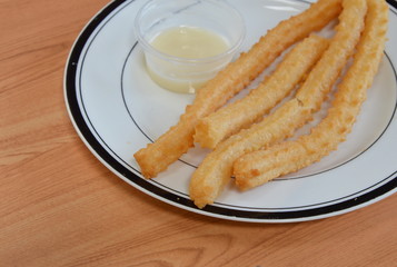 Churros  Spanish deep fried dough stick
