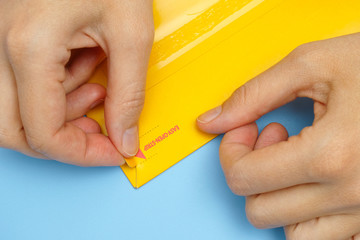 Let's open mail cover