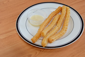 Churros  Spanish deep fried dough stick