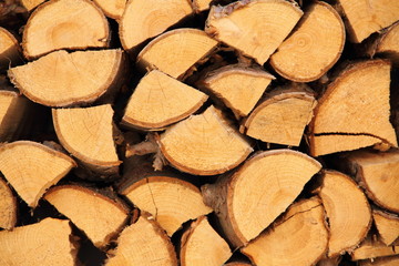 fertiges Brennholz