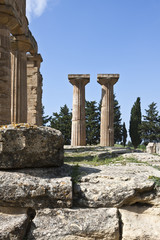 Libya,archaeological site of Cyrene,the Zeus temple