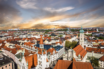 Obraz premium Munich panoramic view